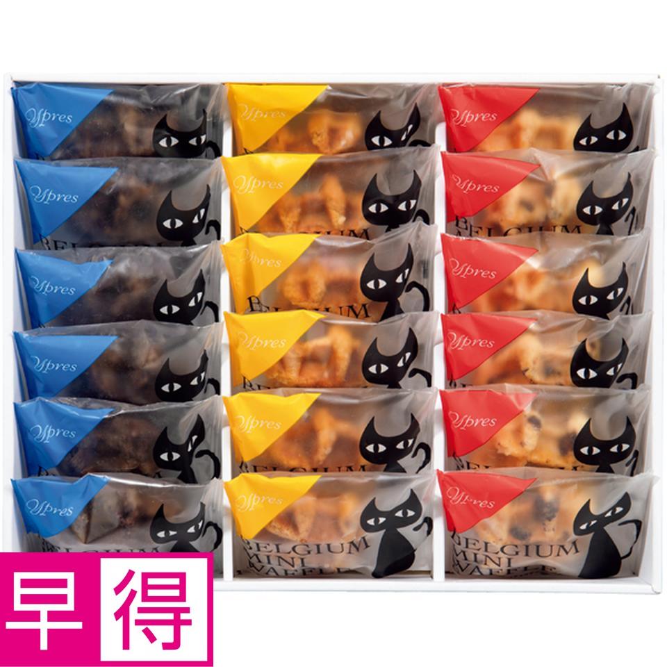 【冬の贈りもの早得】 イーペルの猫祭り　ベルギーミニワッフル 商品サムネイル
