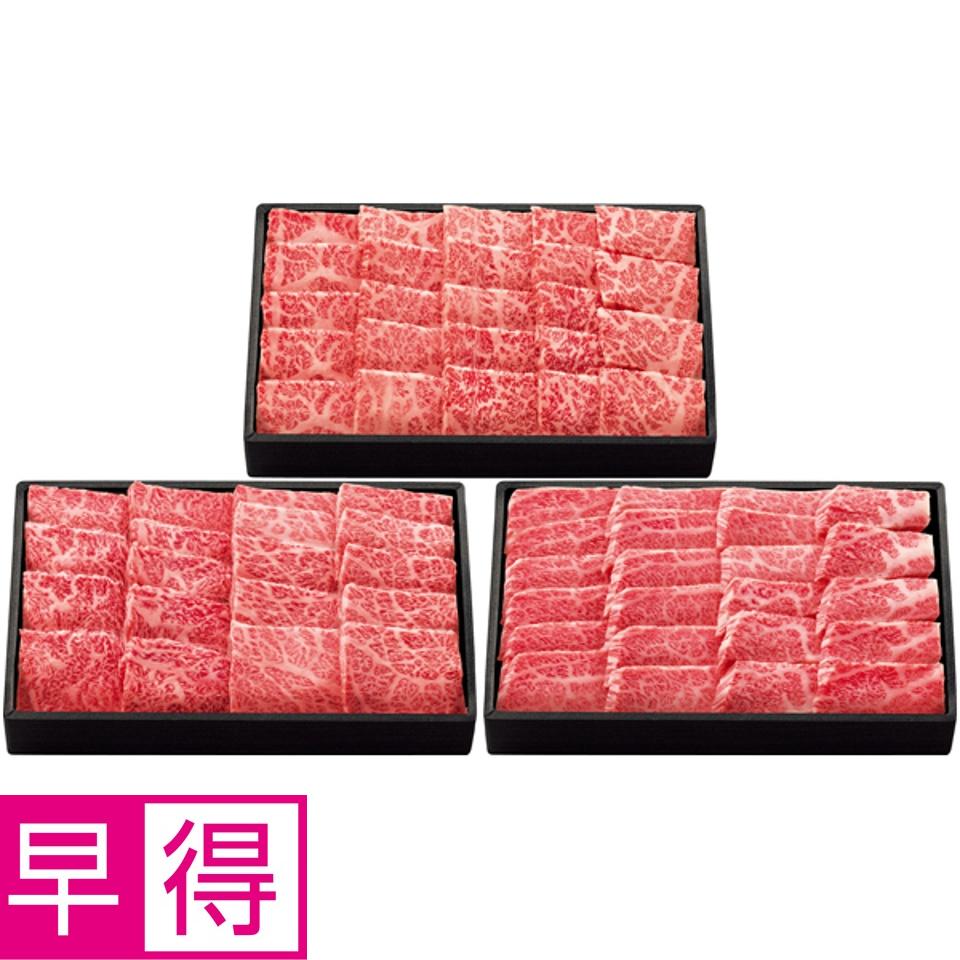 【夏の贈りもの早得】松阪牛焼肉食べくらべセット（ロース・かたロース・ばら） 商品サムネイル