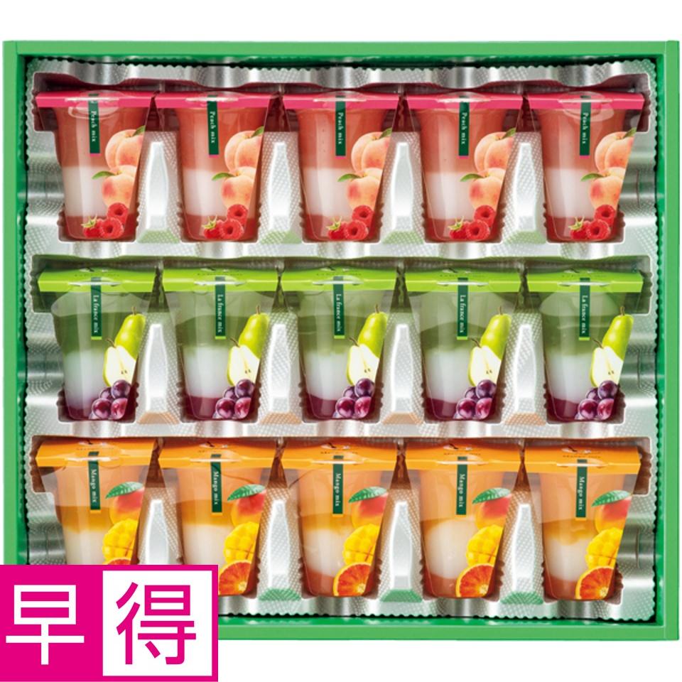 【夏の贈りもの早得】ひととえ ３層デザート ジュレパフェ 商品サムネイル