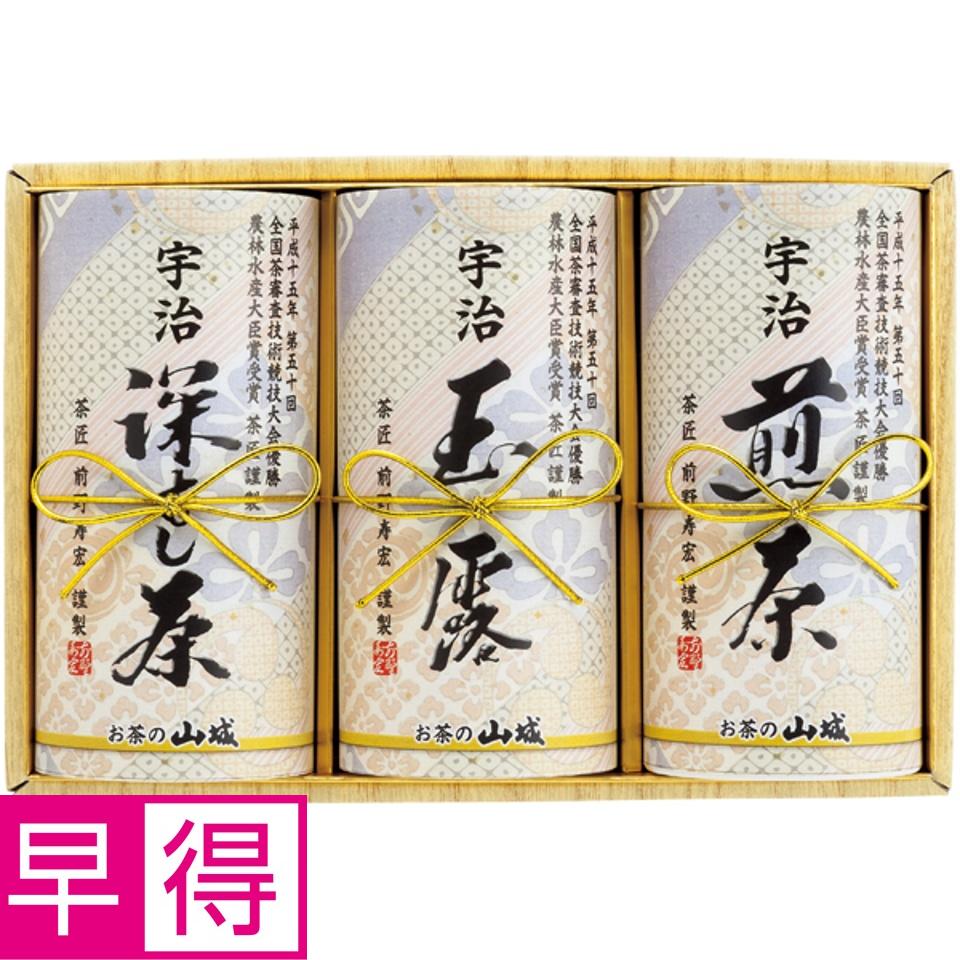 【夏の贈りもの早得】山城物産 鑑定士宇治茶詰合せ 商品サムネイル