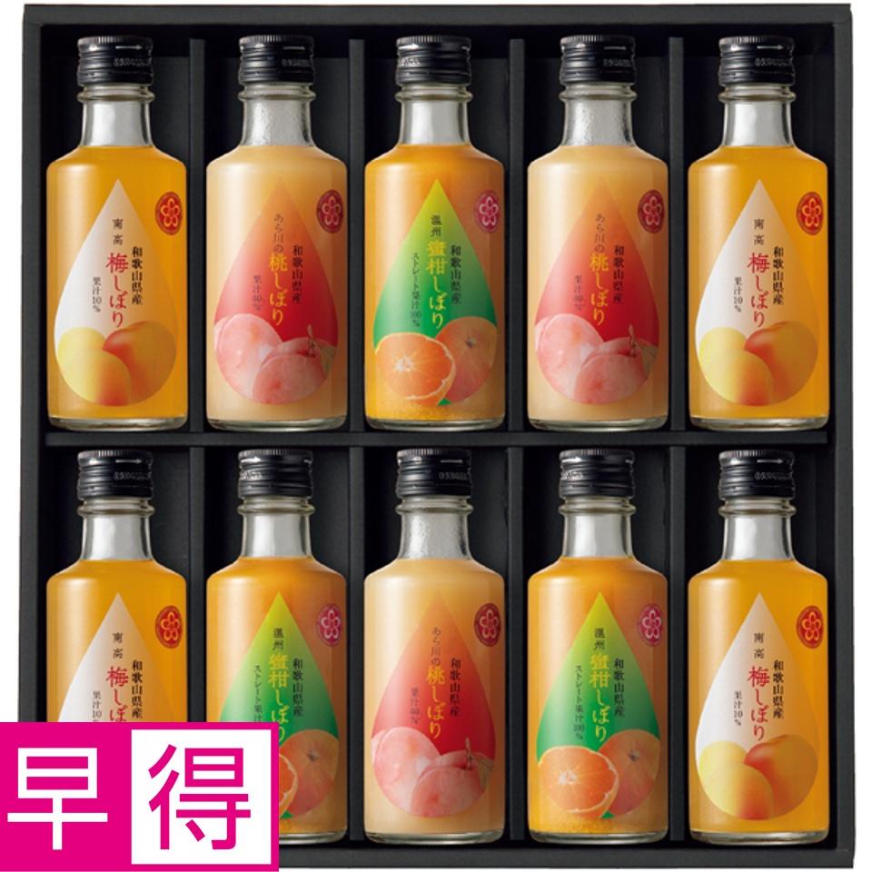 【夏の贈りもの早得】ふみこ農園 紀州のドリンク１０本セット 商品サムネイル