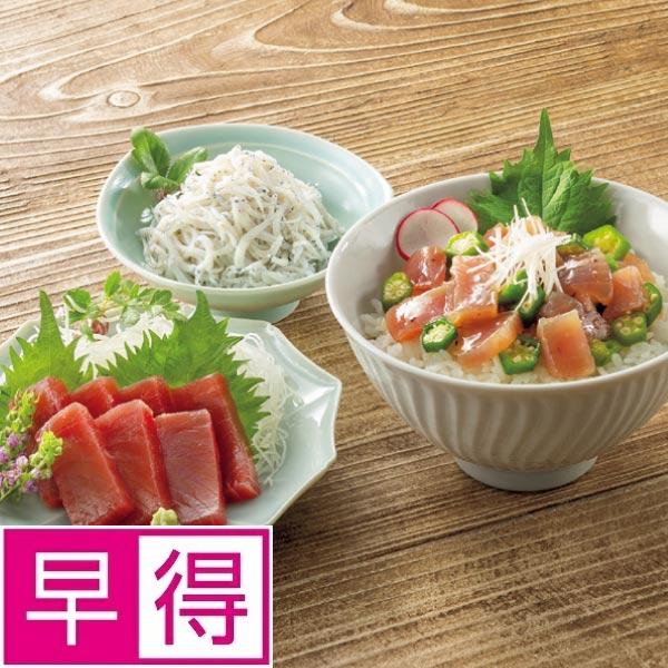 【冬ギフト早得】焼津石原水産　まぐろ三昧としらす詰合せ 商品サムネイル