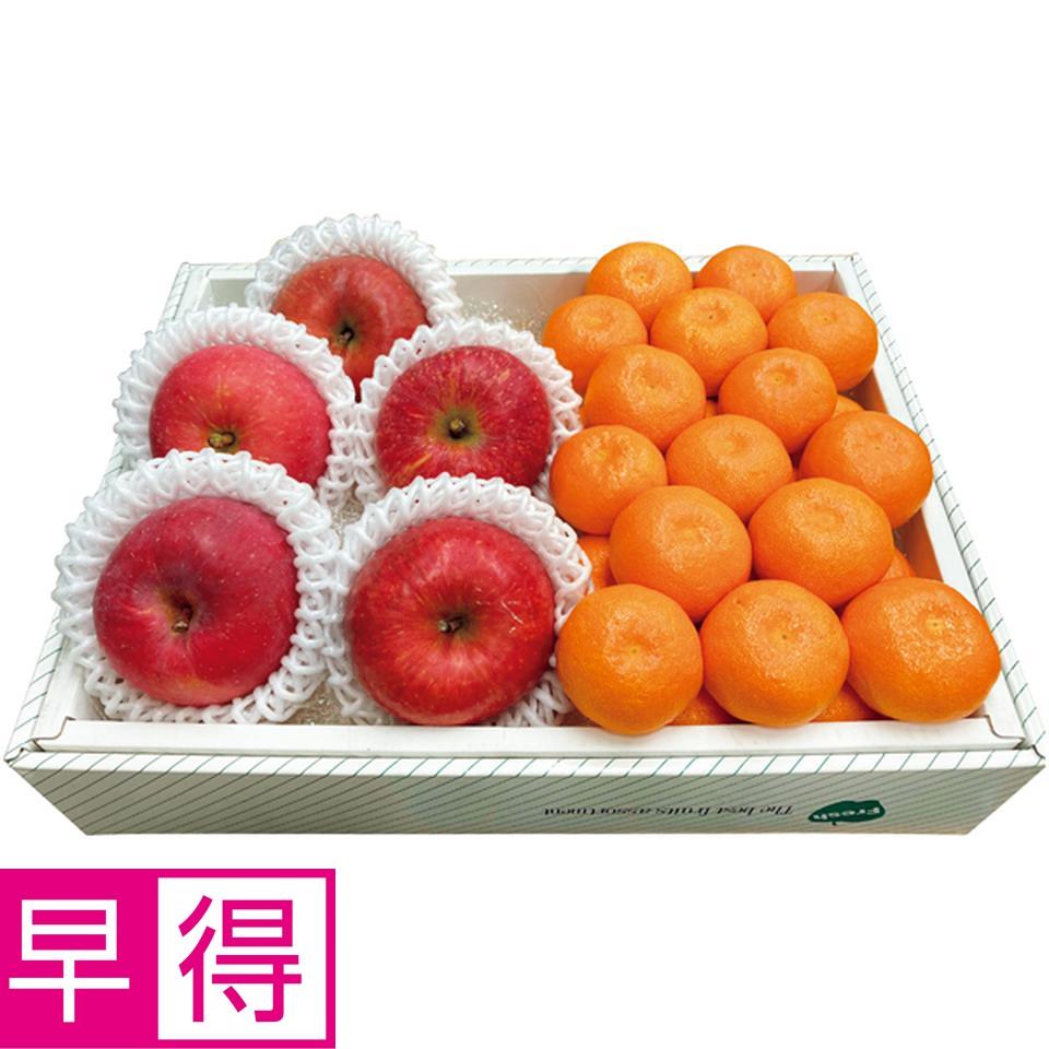 【冬の贈りもの早得】青森県産・和歌山県産 サンふじりんご＆みかん 商品サムネイル