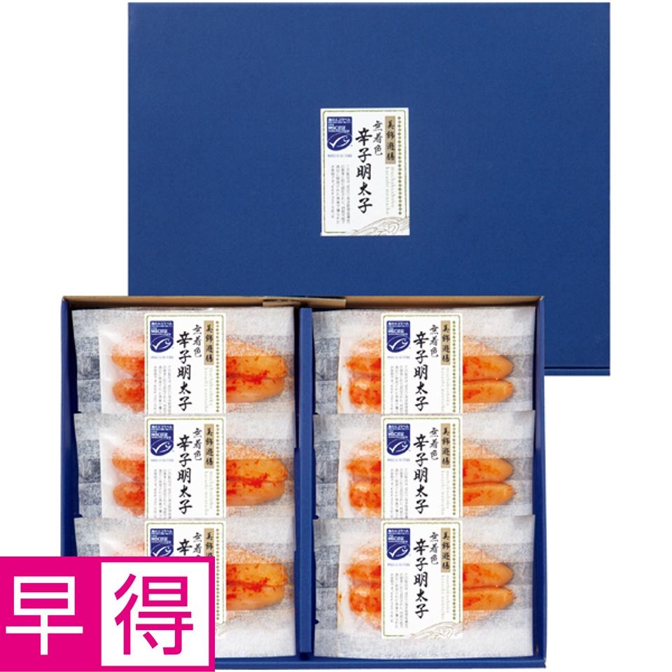 【夏の贈りもの早得】丸市食品 ＭＳＣ認証 個包装が嬉しい無着色辛子明太子 商品サムネイル