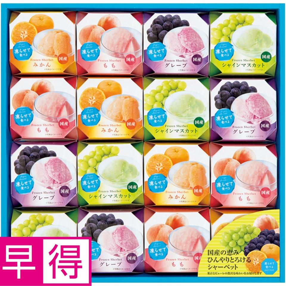 【夏の贈りもの早得】凍らせて食べるシャーベット 商品サムネイル